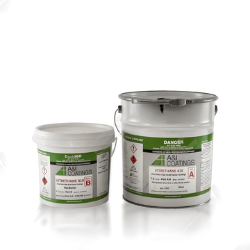 A & I Coatings V410 kit in Light Grey 35 kg