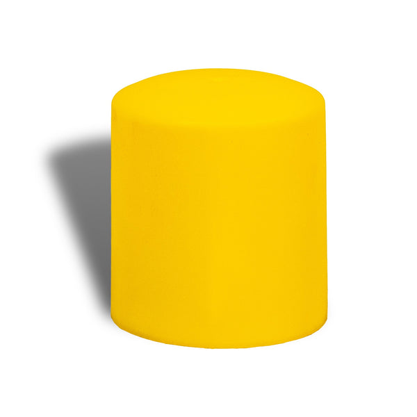 Star Picket & Rebar Yellow Safety Caps - 100 Pack