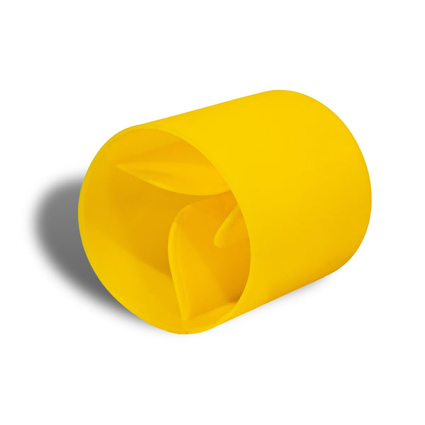 Star Picket & Rebar Yellow Safety Caps - 100 Pack