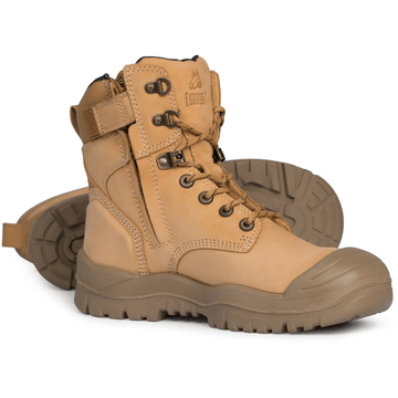 MONGREL High Leg ZipSider Safety Boots w/ Scuff Cap 2.975 kg UK 13 (EU 48)