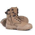 MONGREL High Leg ZipSider Safety Boots w/ Scuff Cap 2.975 kg UK 12 (EU 47)