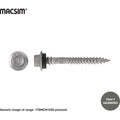 Roofing Type 17 Screws - Galvanised - 12x50mm - 250 Pack