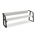 Ribbon Bench Seat with Backrest