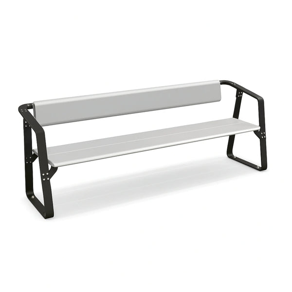 Ribbon Bench Seat with Backrest