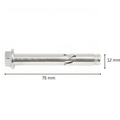 Dynabolt - Stainless Steel - 12x75mm