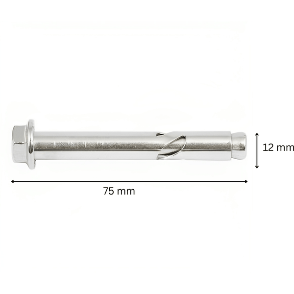 Dynabolt - Stainless Steel - 12x75mm