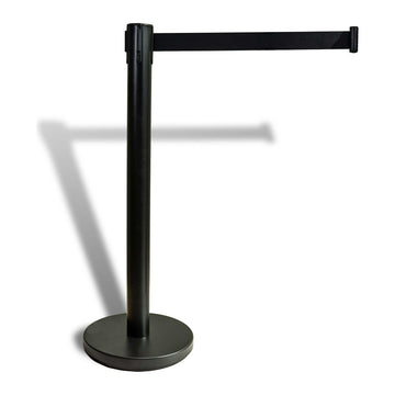 Crowd Control Barrier - Black | Black Belt 35 kg