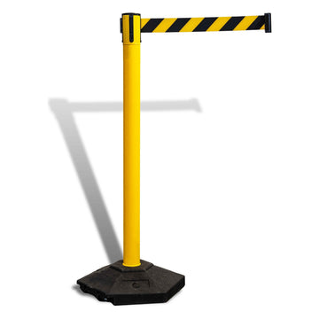 Crowd Control Barrier – Safety Yellow 35 kg