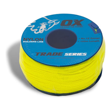 100m Lime Builders Line - 12 Gauge (1 Roll) 3.5 kg