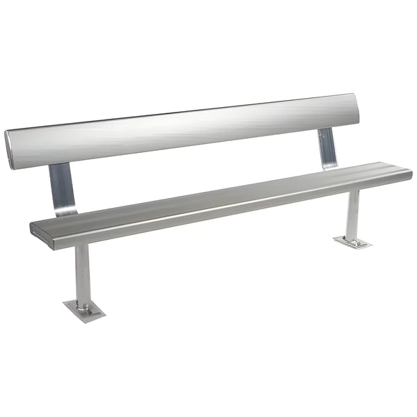 Above Ground Bench Seat With Backrest 210 kg Blue