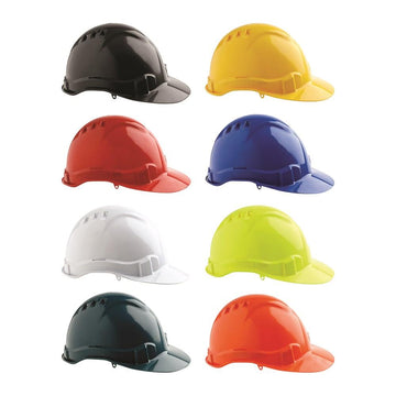 Hard Hat (V6) - Vented - Multiple Colours 1.75 kg Color Blue HHV6-B