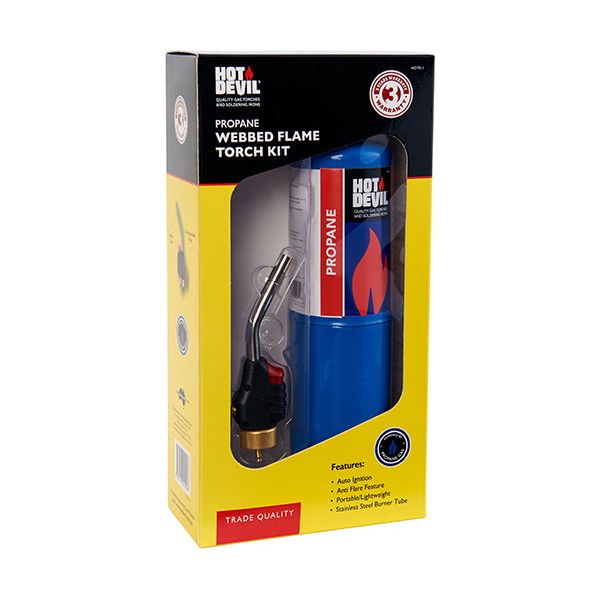 Propane Webbed Flame Torch Kit 7 kg