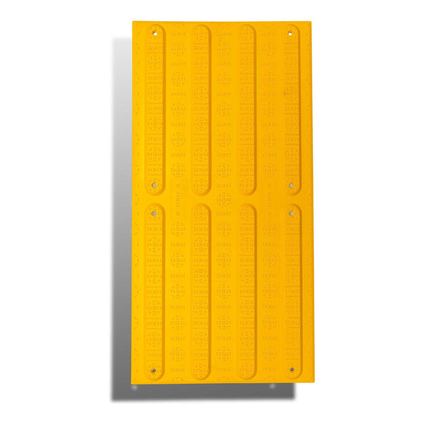 Tactile Indicator Plate - Directional - Fibreglass - 300 x 600mm 3.5 kg Color Black TI-DP-B