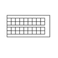 Nero Pave Grasspave - 500x600mm - 50mm