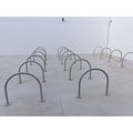 Bike Rack Hoop - Surface Mount - Stainless Steel