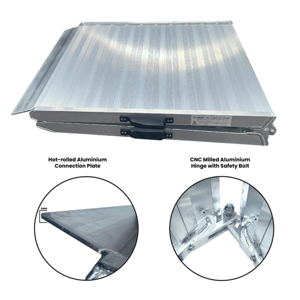 Removalist Loading Ramp 2.15m x 0.85m Foldable - Heavy Duty - 400kg