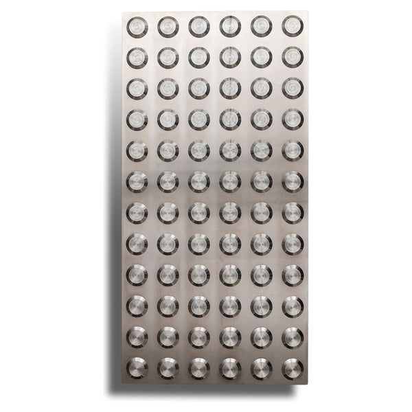 Tactile Indicator Plate - Stainless Steel - 300x600mm