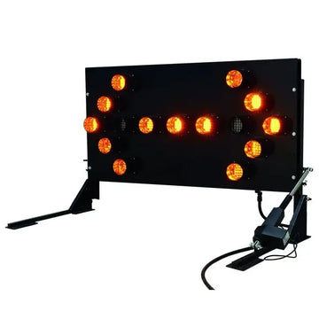 Vehicle Mount B Size Arrow Board 15 LEDs, Single Sided