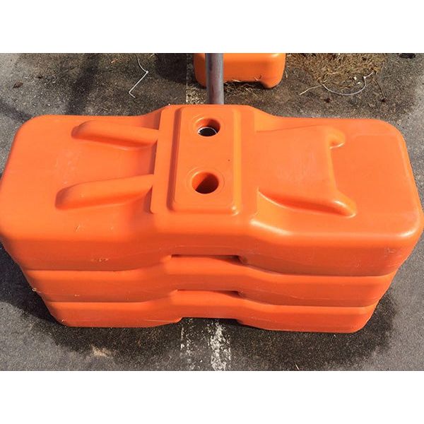 Temporary Fencing - Concrete Base 87.5 kg Base Outer Diameter 48mm CB-48