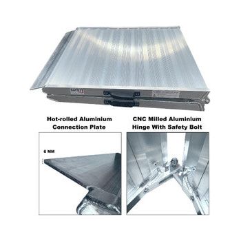 Removalist Walk Ramp 2.15m x 0.85m Foldable- Heavy Duty - 400kg