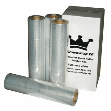 Hand Stretch Film 500mm x 450m 24.5 kg Color Black JB1011