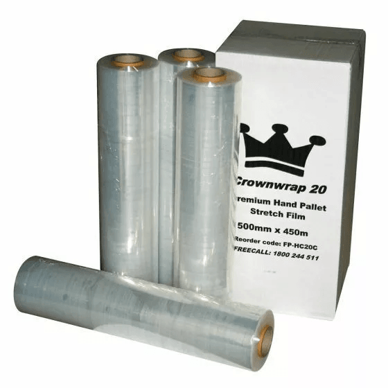 Hand Stretch Film 500mm x 450m 24.5 kg Color Black JB1011