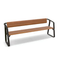 Ribbon Bench Seat with Backrest