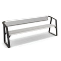 Ribbon Bench Seat with Backrest