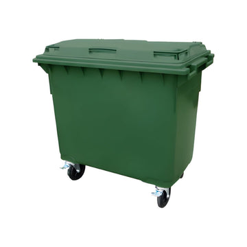 Green Wheelie Bin - 660L Capacity