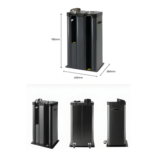 Dual Wet Umbrella Bagging Machine P/Steel – Charcoal